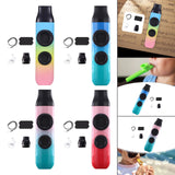 Maxbell Kazoo Flute Double Hole Musical Toy for Backpacking Adventures Hikes Travels 3 colors