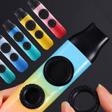 Maxbell Kazoo Flute Double Hole Musical Toy for Backpacking Adventures Hikes Travels 3 colors
