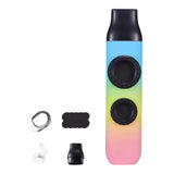 Maxbell Kazoo Flute Double Hole Musical Toy for Backpacking Adventures Hikes Travels 3 colors