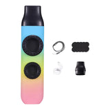 Maxbell Kazoo Flute Double Hole Musical Toy for Backpacking Adventures Hikes Travels 3 colors