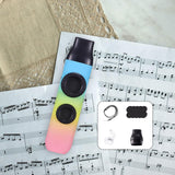 Maxbell Kazoo Flute Double Hole Musical Toy for Backpacking Adventures Hikes Travels 3 colors
