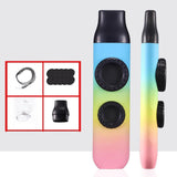 Maxbell Kazoo Flute Double Hole Musical Toy for Backpacking Adventures Hikes Travels 3 colors