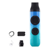 Maxbell Kazoo Flute Double Hole Musical Toy for Backpacking Adventures Hikes Travels cyan bue