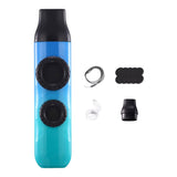 Maxbell Kazoo Flute Double Hole Musical Toy for Backpacking Adventures Hikes Travels cyan bue