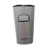 Maxbell Djembe Bag Anti Collision Adjustable Shoulder Straps African Drum Carry Case Gray 12 inch