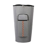 Maxbell Djembe Bag Anti Collision Adjustable Shoulder Straps African Drum Carry Case Gray 12 inch