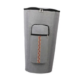 Maxbell Djembe Bag Anti Collision Adjustable Shoulder Straps African Drum Carry Case Gray 12 inch