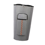 Maxbell Djembe Bag Anti Collision Adjustable Shoulder Straps African Drum Carry Case Gray 12 inch