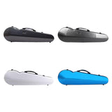 Maxbell Violin Hard Case Carbon Fiber Gifts Portable Carrying Bag for Outdoor Travel black