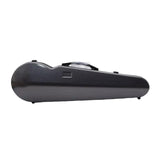 Maxbell Violin Hard Case Carbon Fiber Gifts Portable Carrying Bag for Outdoor Travel black