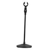 Maxbell Gooseneck Desktop Microphone Stand with Round Base for Singing Gaming Office 13cmx25cm