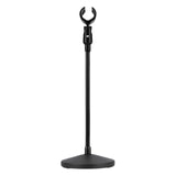 Maxbell Gooseneck Desktop Microphone Stand with Round Base for Singing Gaming Office 14cmx40cm