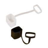 Maxbell Kazoo Mouthpiece Silicone Cover Scratch Resistant Beginner Party Mouth Guard White