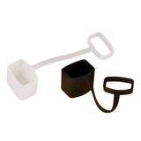 Maxbell Kazoo Mouthpiece Silicone Cover Scratch Resistant Beginner Party Mouth Guard White