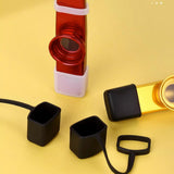 Maxbell Kazoo Mouthpiece Silicone Cover Scratch Resistant Beginner Party Mouth Guard White