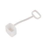Maxbell Kazoo Mouthpiece Silicone Cover Scratch Resistant Beginner Party Mouth Guard White