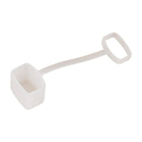 Maxbell Kazoo Mouthpiece Silicone Cover Scratch Resistant Beginner Party Mouth Guard White