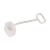 Maxbell Kazoo Mouthpiece Silicone Cover Scratch Resistant Beginner Party Mouth Guard White