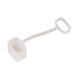 Maxbell Kazoo Mouthpiece Silicone Cover Scratch Resistant Beginner Party Mouth Guard White