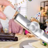 Maxbell Kazoo Mouthpiece Silicone Cover Scratch Resistant Beginner Party Mouth Guard White