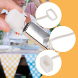Maxbell Kazoo Mouthpiece Silicone Cover Scratch Resistant Beginner Party Mouth Guard White