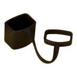 Maxbell Kazoo Mouthpiece Silicone Cover Scratch Resistant Beginner Party Mouth Guard Black
