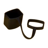 Maxbell Kazoo Mouthpiece Silicone Cover Scratch Resistant Beginner Party Mouth Guard Black