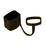 Maxbell Kazoo Mouthpiece Silicone Cover Scratch Resistant Beginner Party Mouth Guard Black