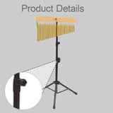 25 Note Concert Wind Chime Bright and Crisp Sound Lightweight Folding Tripod