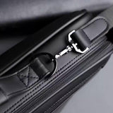 Maxbell Trave Flute Case Exterior Pocket Wear Resistant Handheld with Shoulder Strap black