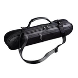 Maxbell Trave Flute Case Exterior Pocket Wear Resistant Handheld with Shoulder Strap black
