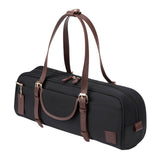 16/17 Hole Flute Carrying Bag Soft Multifunctional Wear Resistant Flute Case Black