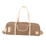 16/17 Hole Flute Carrying Bag Soft Multifunctional Wear Resistant Flute Case Brown