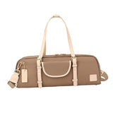 16/17 Hole Flute Carrying Bag Soft Multifunctional Wear Resistant Flute Case Brown