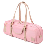 16/17 Hole Flute Carrying Bag Soft Multifunctional Wear Resistant Flute Case Pink