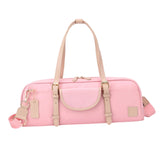 16/17 Hole Flute Carrying Bag Soft Multifunctional Wear Resistant Flute Case Pink