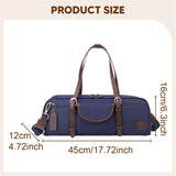 16/17 Hole Flute Carrying Bag Soft Multifunctional Wear Resistant Flute Case Blue