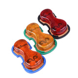 Maxbell Violin Rosin Portable for Violin Viola Cello Bows Professional Musician Gift Black Case