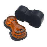 Maxbell Violin Rosin Portable for Violin Viola Cello Bows Professional Musician Gift Black Case
