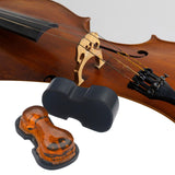 Maxbell Violin Rosin Portable for Violin Viola Cello Bows Professional Musician Gift Black Case