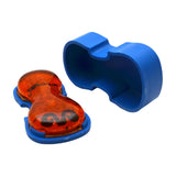 Maxbell Violin Rosin Portable for Violin Viola Cello Bows Professional Musician Gift Blue Case