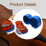 Maxbell Violin Rosin Portable for Violin Viola Cello Bows Professional Musician Gift Blue Case