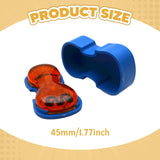 Maxbell Violin Rosin Portable for Violin Viola Cello Bows Professional Musician Gift Blue Case