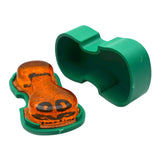 Maxbell Violin Rosin Portable for Violin Viola Cello Bows Professional Musician Gift Green Case