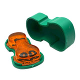 Maxbell Violin Rosin Portable for Violin Viola Cello Bows Professional Musician Gift Green Case