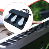 Maxbell 3 Pedal Board Replaces Soft & Sostenuto & Sustain Pedal for MIDI Controllers