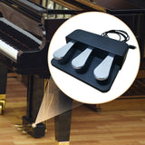 Maxbell 3 Pedal Board Replaces Soft & Sostenuto & Sustain Pedal for MIDI Controllers