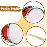Maxbell 13inch Snare Drum Learning Musical Instrument for Teens Children Performance