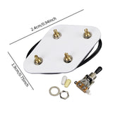 Maxbell Electric Guitar Wiring Harness Prewired Kit Guitar Replace Parts for Concert