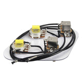 Maxbell Electric Guitar Wiring Harness Prewired Kit Guitar Replace Parts for Concert